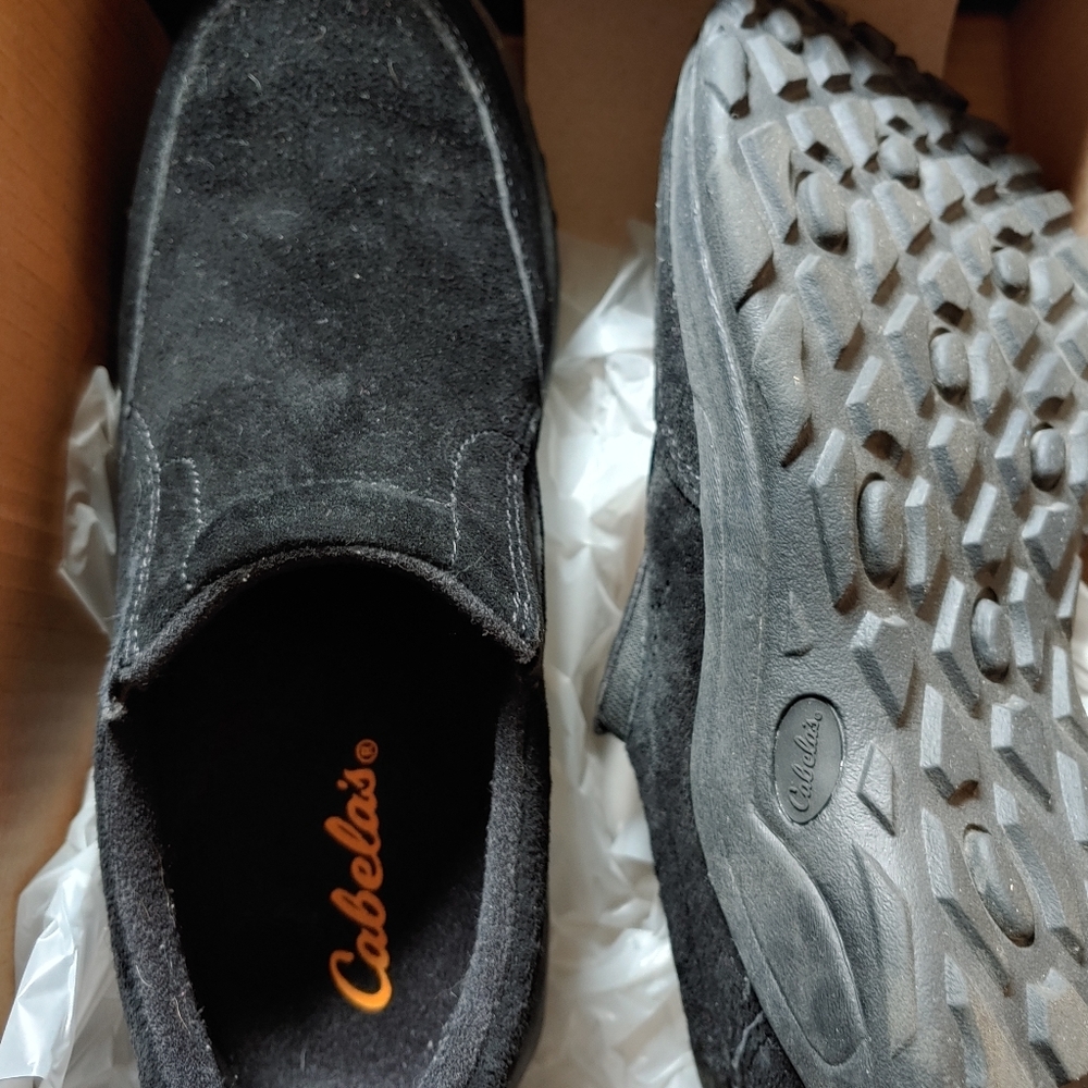 Suede shoes
